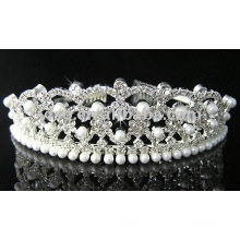 Tiara de rhinestone belleza